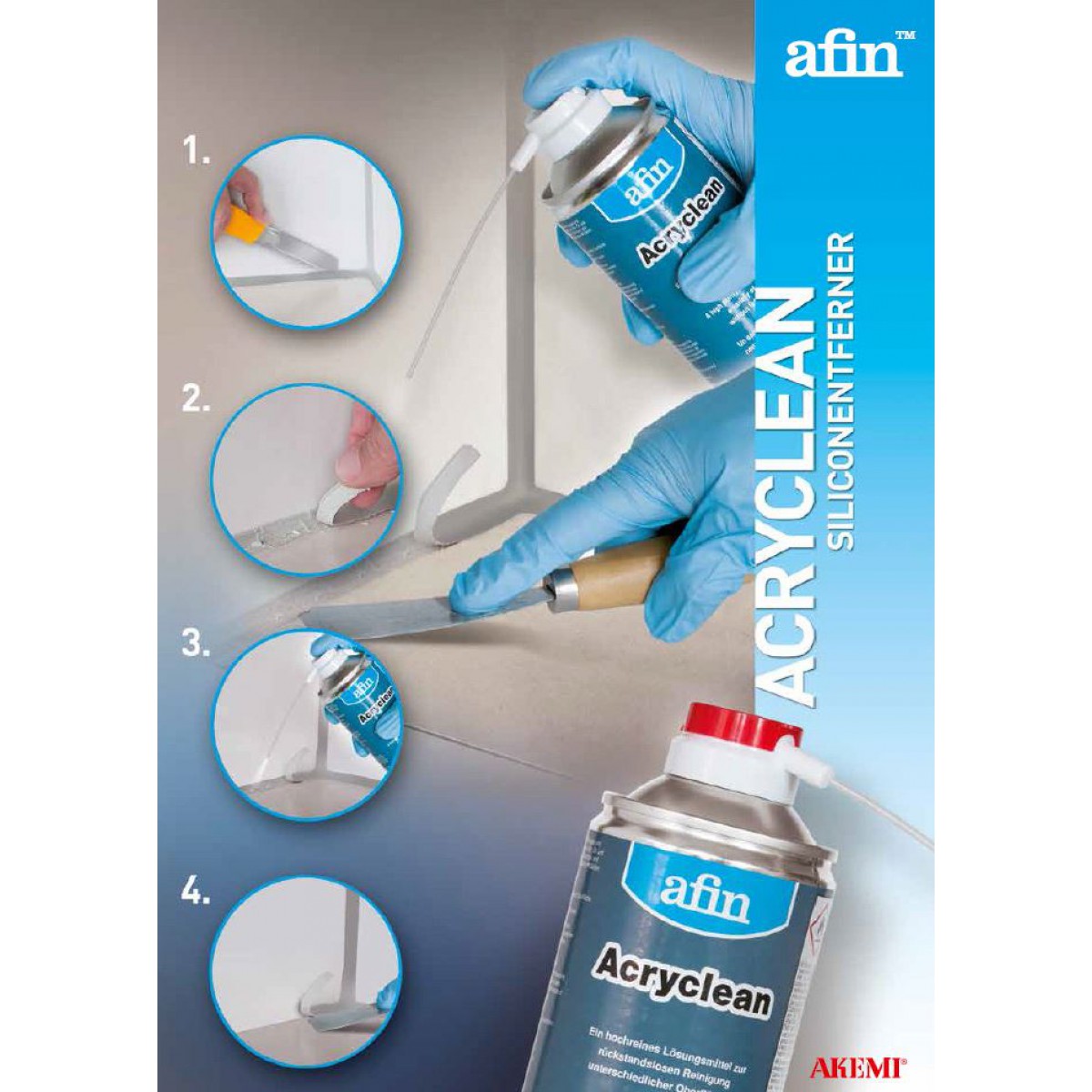 Silikonfjernespray Acryclean