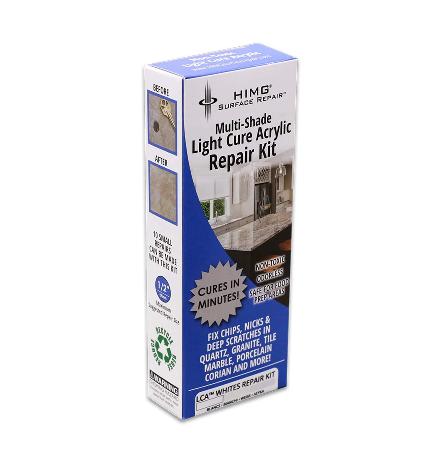 Reparasjons-kit  Acrylic Repair Kit - Hvite materialer